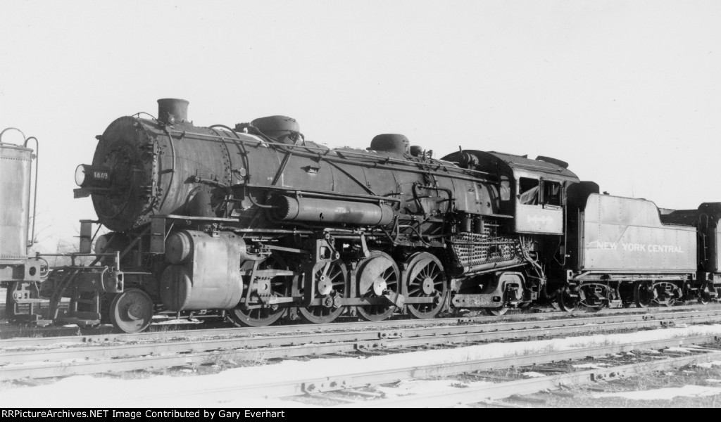 NYC 2-8-2 #1449 - New York Central